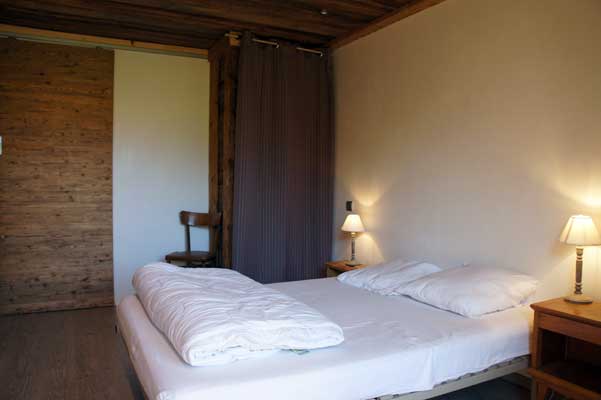 location appartement dans chalet la Clusaz