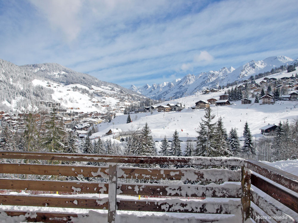 vue depuis le balcon