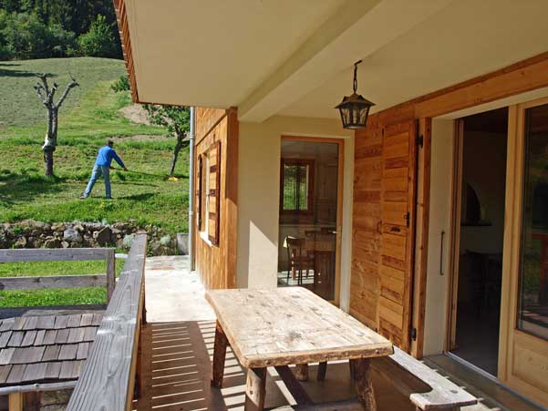 location appartement dans chalet la Clusaz